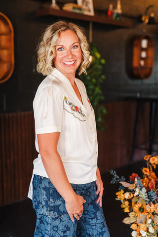 Prairie Rose Lace Blouse