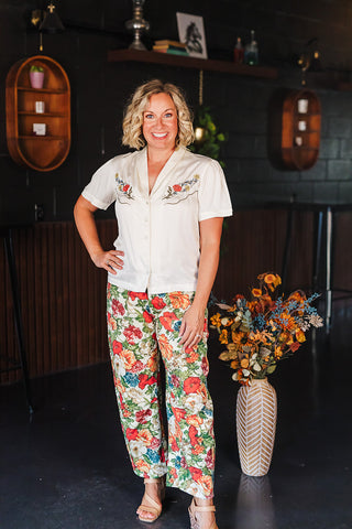 Prairie Rose Lace Blouse