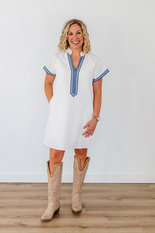 Daydreaming Textured Dress