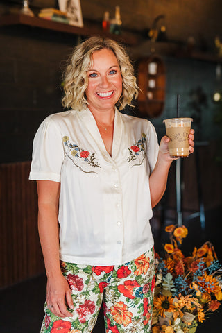 Prairie Rose Lace Blouse