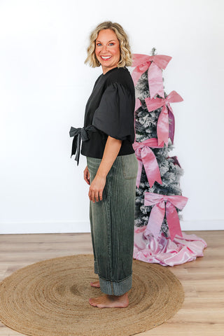 Patsy Poplin Puff Sleeve Top