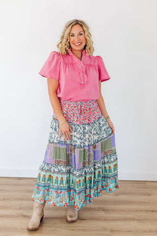Betty Bohemian Maxi Skirt
