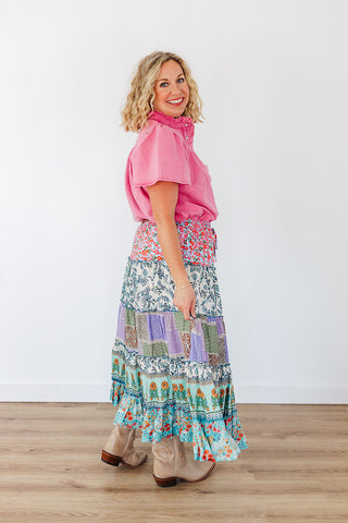 Betty Bohemian Maxi Skirt
