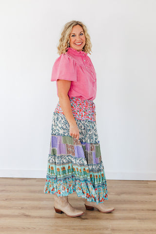 Betty Bohemian Maxi Skirt