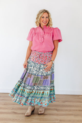 Betty Bohemian Maxi Skirt