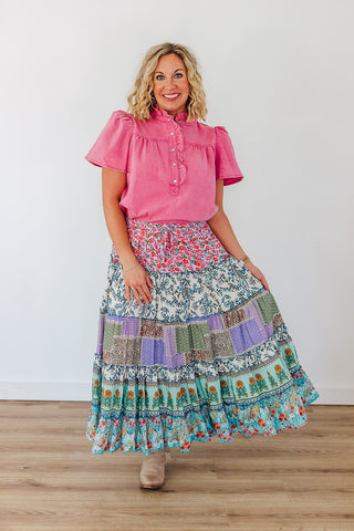 Betty Bohemian Maxi Skirt