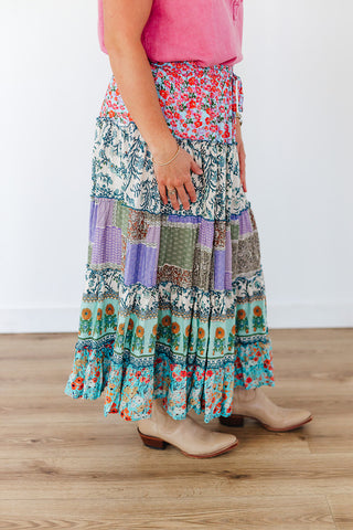 Betty Bohemian Maxi Skirt