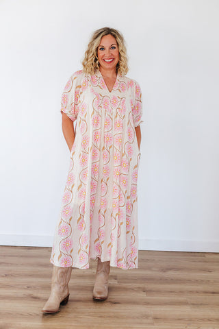 Simply Sweet Dress - Ecru