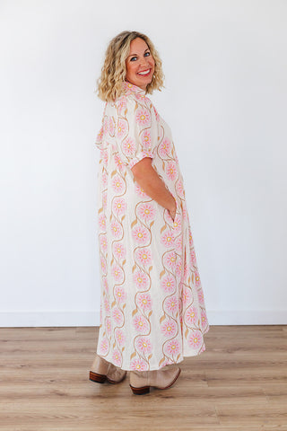 Simply Sweet Dress - Ecru