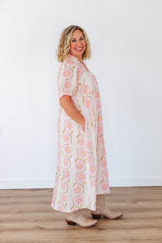 Simply Sweet Dress - Ecru