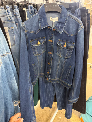 Vicki Vintage Denim Jacket