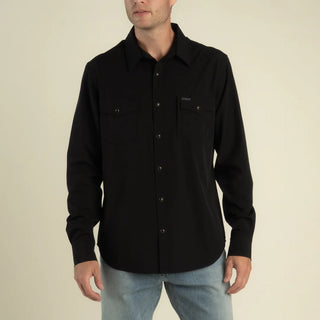 Confluence Tech Long Sleeve Shirt - Black