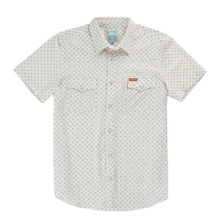 Confluence Tech Short Sleeve Shirt - Tejas Amigos Cream