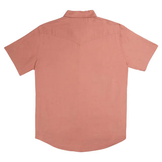 The Wyatt Pearl Snap Short Sleeve Shirt - Nantucket Red