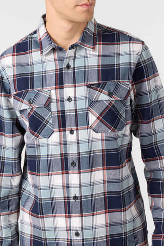 Navy - Winslow Plaid Flannel