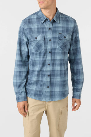 Sutton Knit Plaid- Citadel