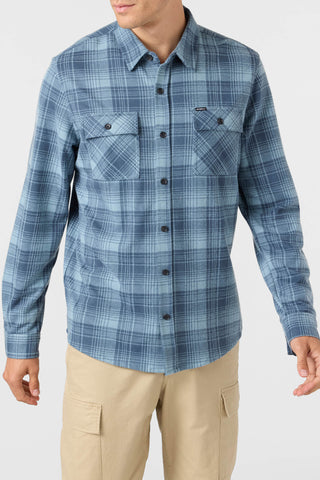 Sutton Knit Plaid- Citadel