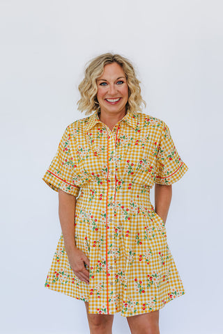Cherries Not Apples Dress