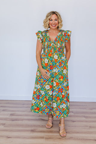 Linda Lemon Dress