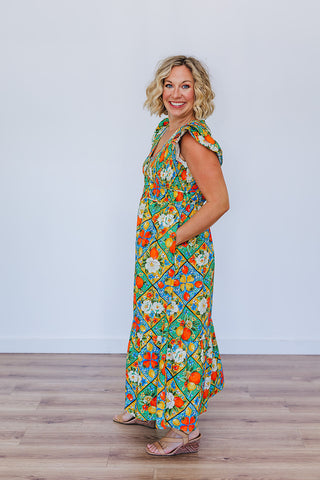 Linda Lemon Dress