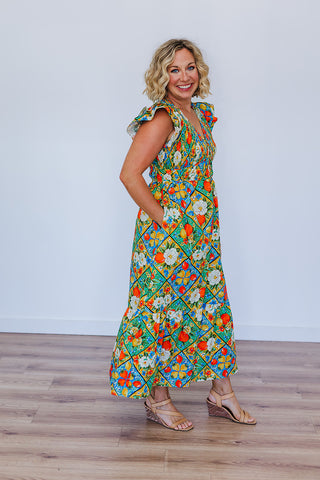 Linda Lemon Dress