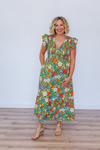 Linda Lemon Dress