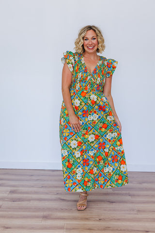 Linda Lemon Dress