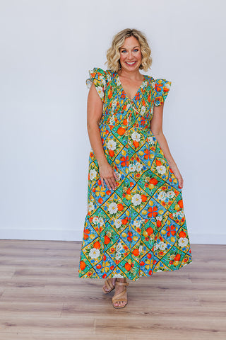 Linda Lemon Dress