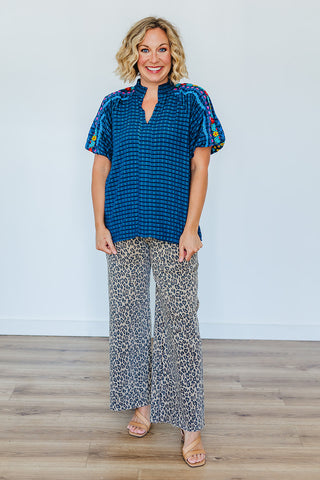 Annie Animal Print Pants
