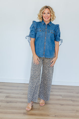 Annie Animal Print Pants