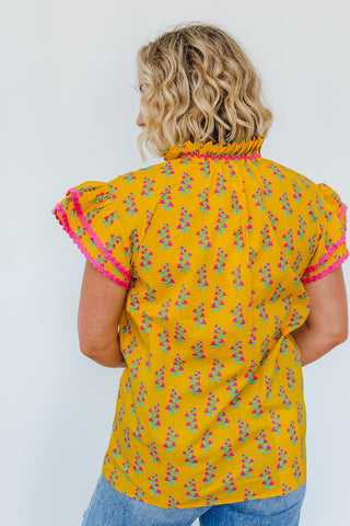 Millie Top - Yellow