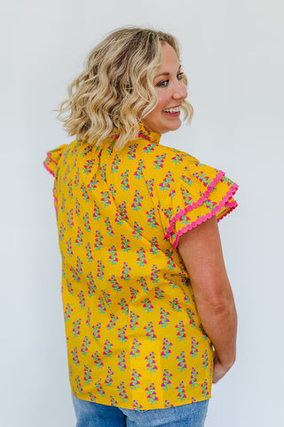 Millie Top - Yellow