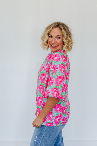 Donna Top - Summer Bloom