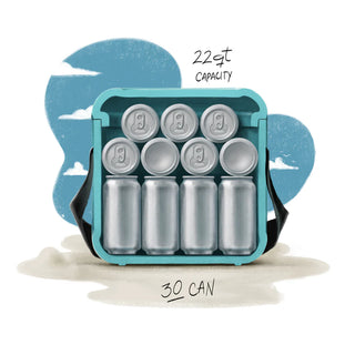 Cyan Cooler - FOAM