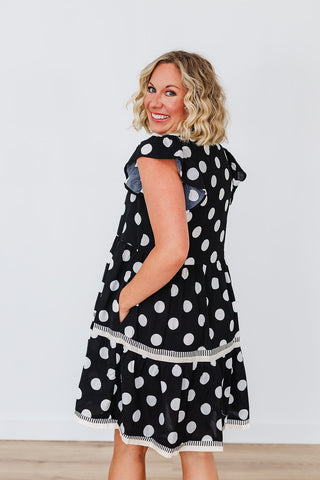 Peppy Polka Dot Dress