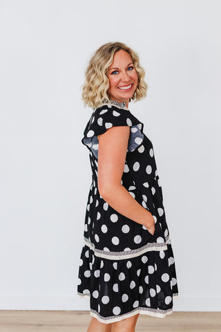 Peppy Polka Dot Dress