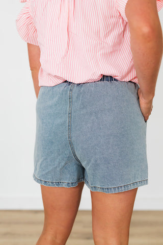 American Dream Denim Shorts - Light