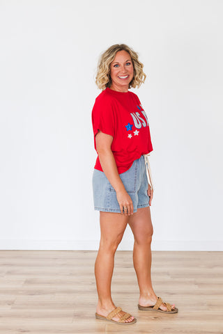USA Foil Luxe Top