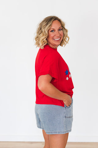 USA Foil Luxe Top