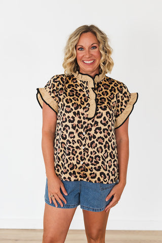 Wild Thing Top - Taupe