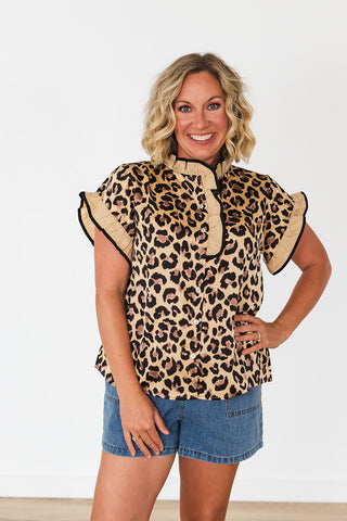 Wild Thing Top - Taupe