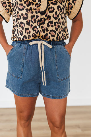 American Dream Denim Shorts - Medium