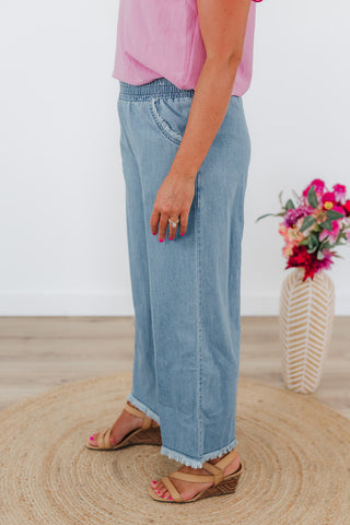Friendly Fray Pants - Light
