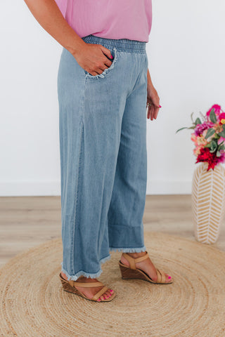 Friendly Fray Pants - Light