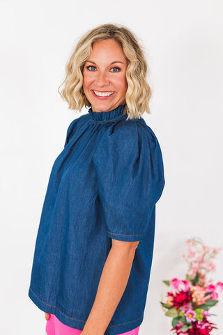 Dolly Denim Top