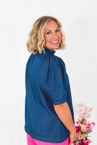 Dolly Denim Top