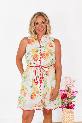 Pretty In Flowers Dress