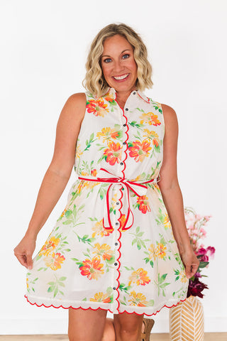 Pretty In Flowers Dress