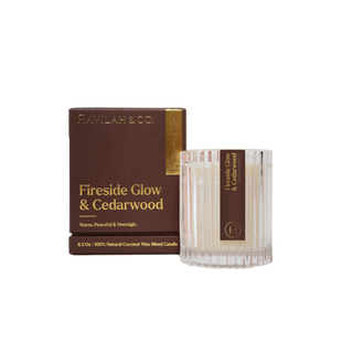 Fireside Glow & Cedarwood Candle