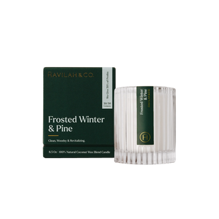 Frosted Winter & Pine Candle